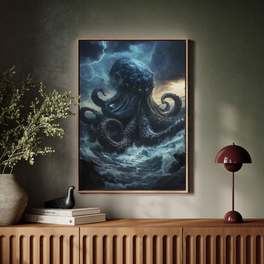 Awakening Beneath Stormy Skies