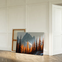 Autumn Fire Meets Mountain Frost