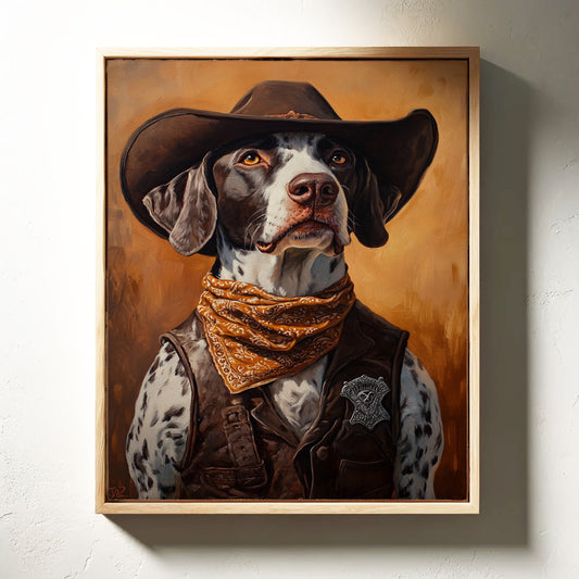 Spotted Deputy in Dusty Boots