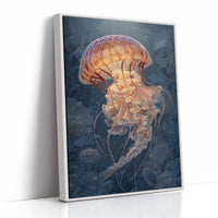 Luminous Dancer Of Ocean Depths