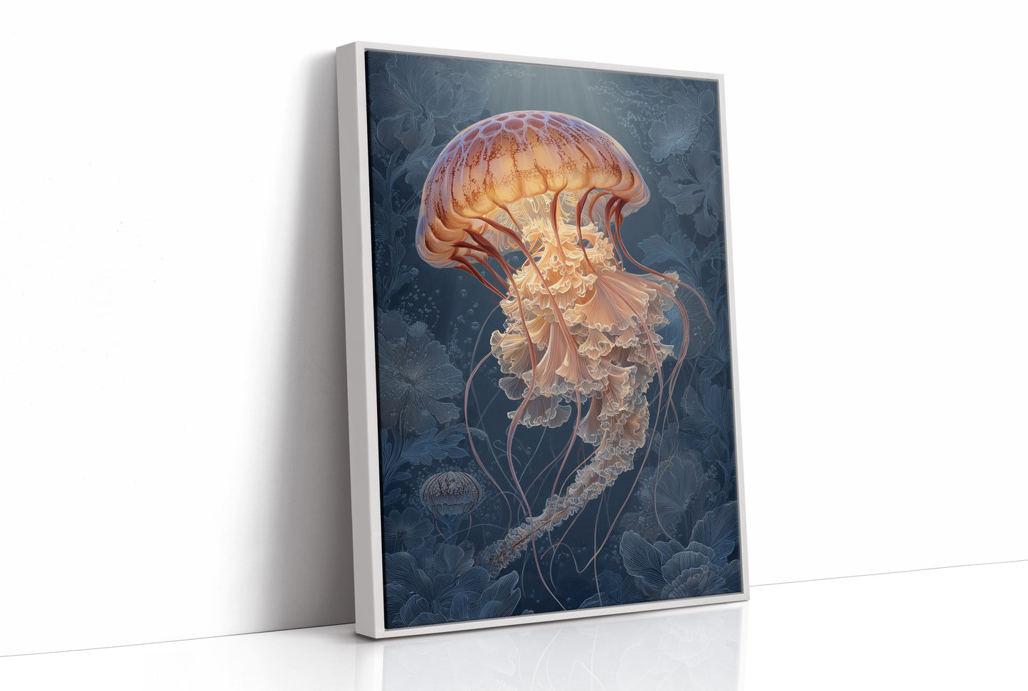 Luminous Dancer Of Ocean Depths