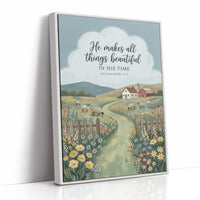 He Makes All Things Beautiful: Sheep Pasture Farmhouse