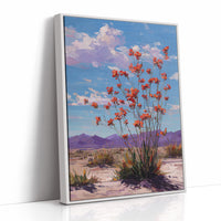 Desert Blooms Beneath Open Sky