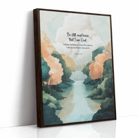 Be Still and Know Forest Waterfall