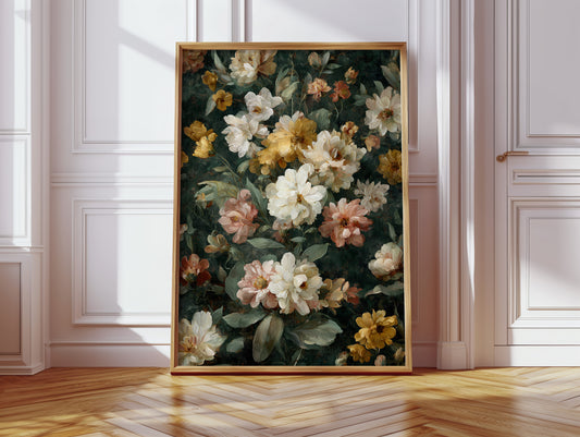 Blooming Garden of Soft Hues