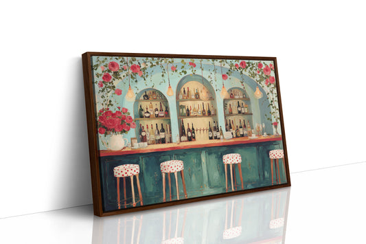 Roses Over the Midnight Bar