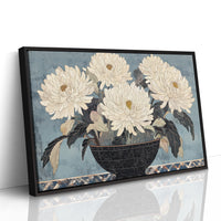 Chrysanthemums Bow To Winter's Song