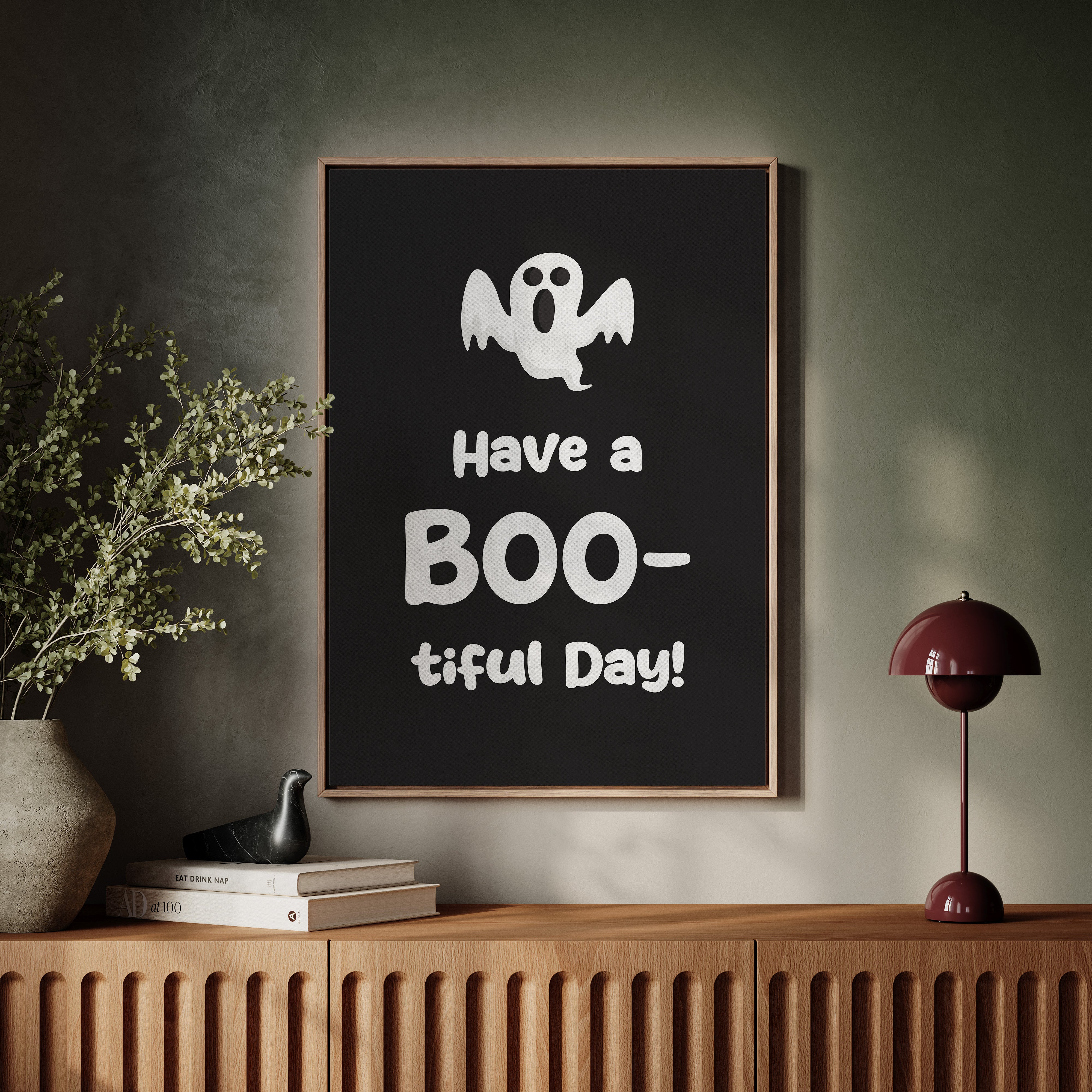 Friendly Ghosts Make Playful Greetings