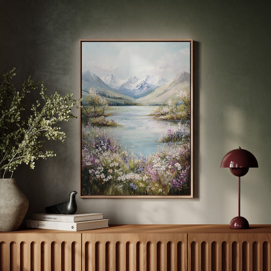 Where Mountains Meet Floral Shores