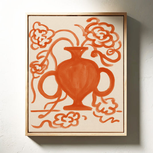 Terracotta Blooms Find Modern Grace