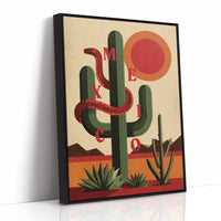 Serpent Dances Under Desert Sun