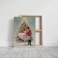 December's Dance Beneath Falling Snow