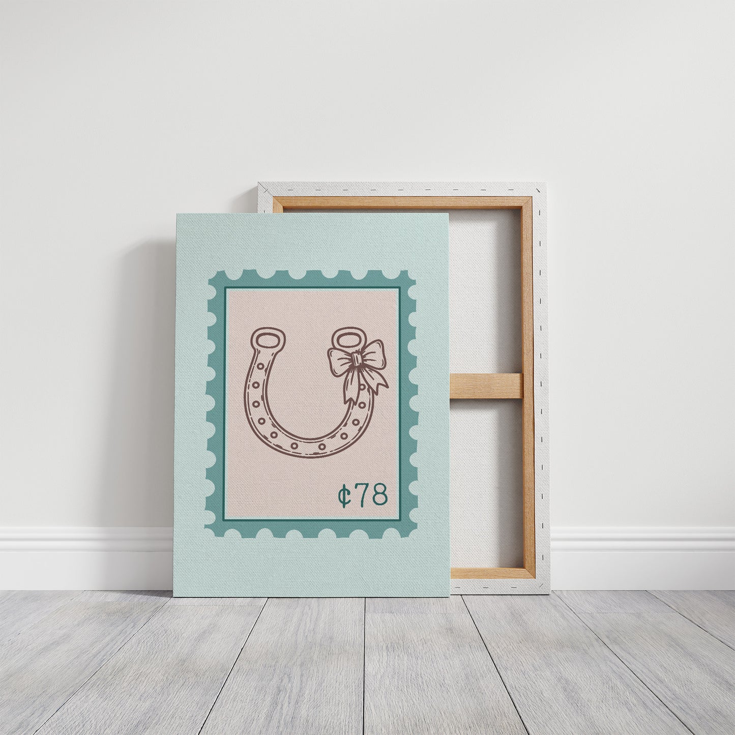 Lucky Horseshoe Stamp
