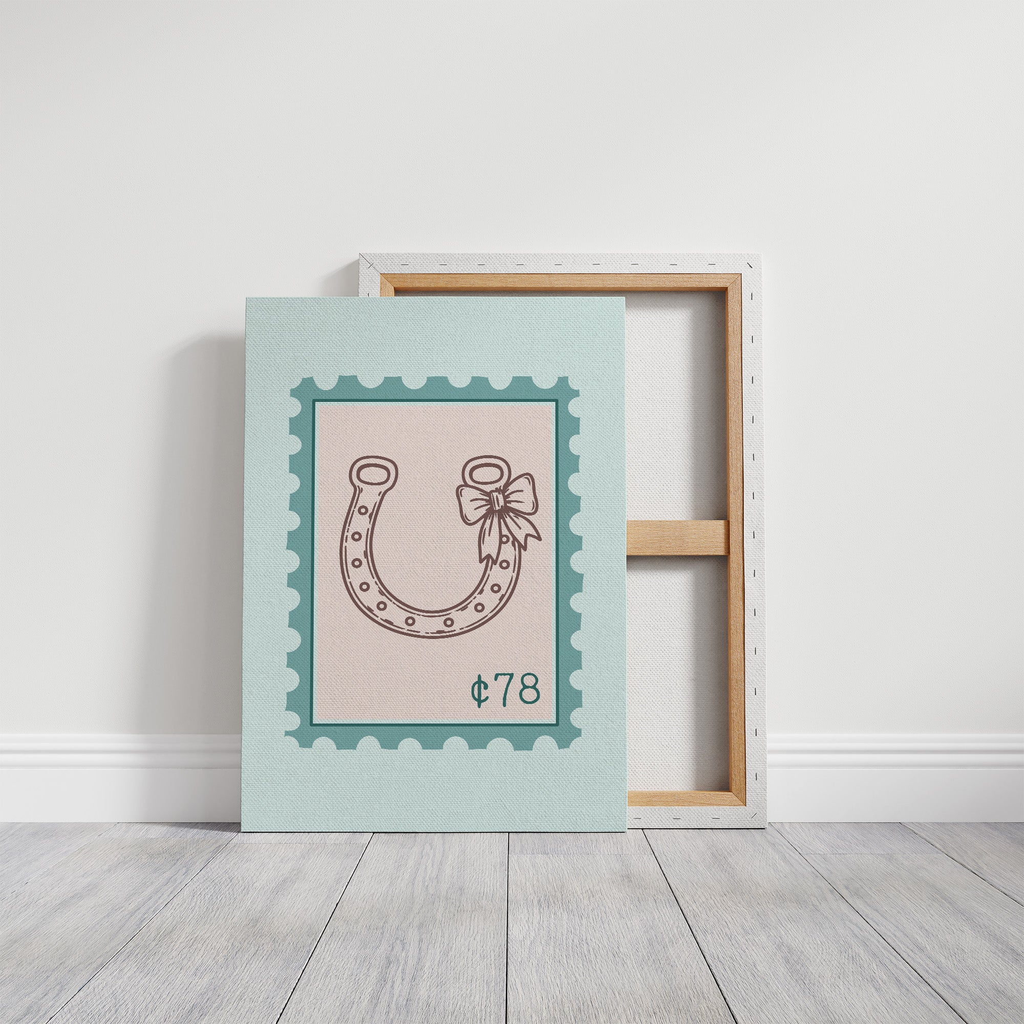 Lucky Horseshoe Stamp