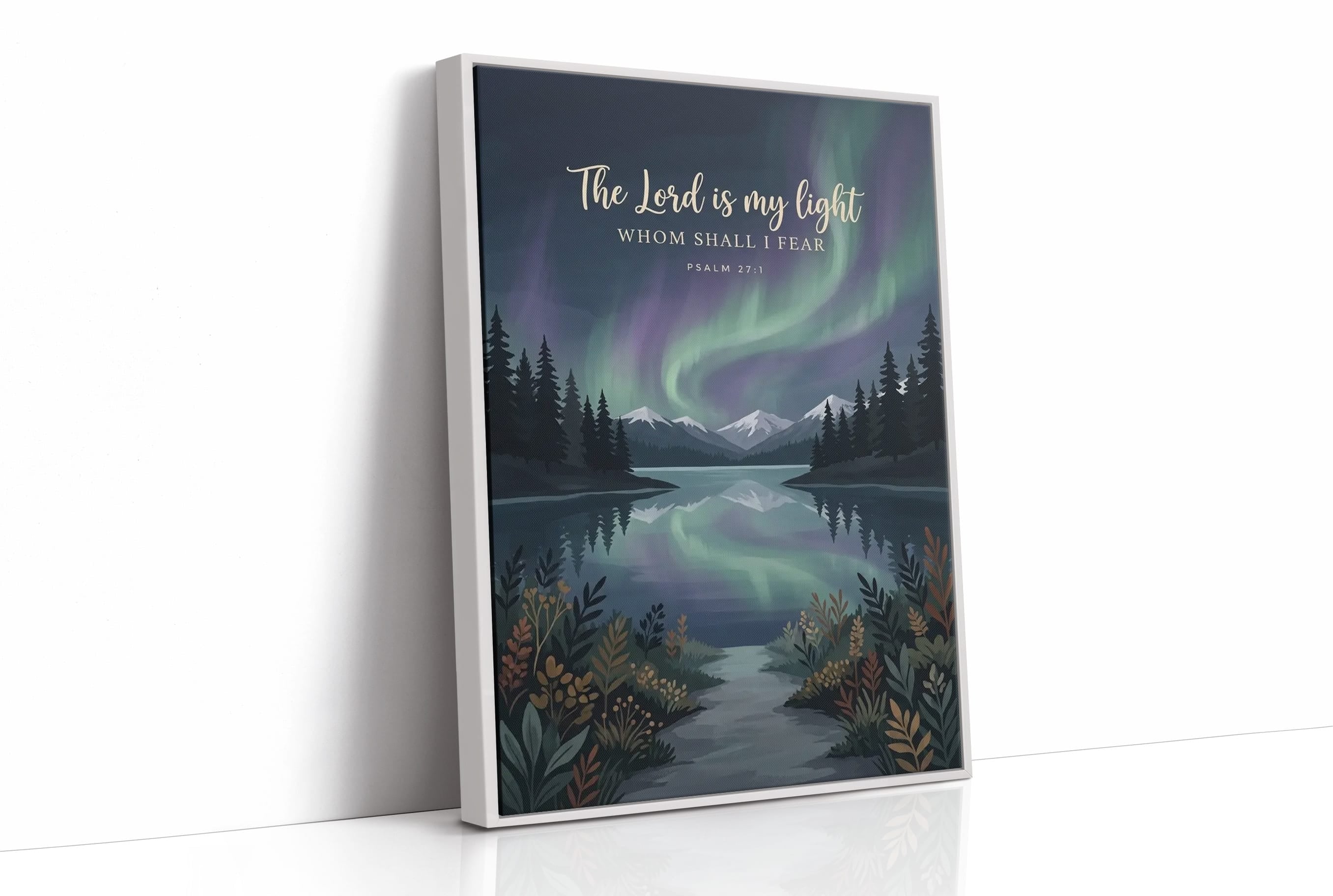The Lord Is My Light: Northern Lights Lake