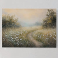 Summer Path Through Dancing Daisies