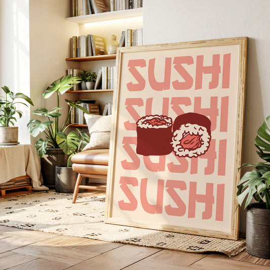 Fresh Rolls Dance In Coral Light