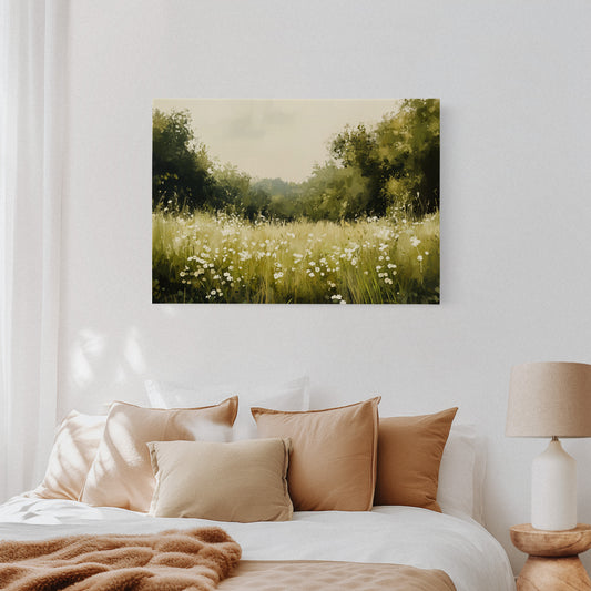 Summer Daisies Dance Through Meadow