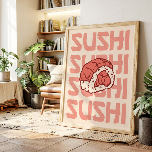 Salmon Dreams Float Through Coral Skies