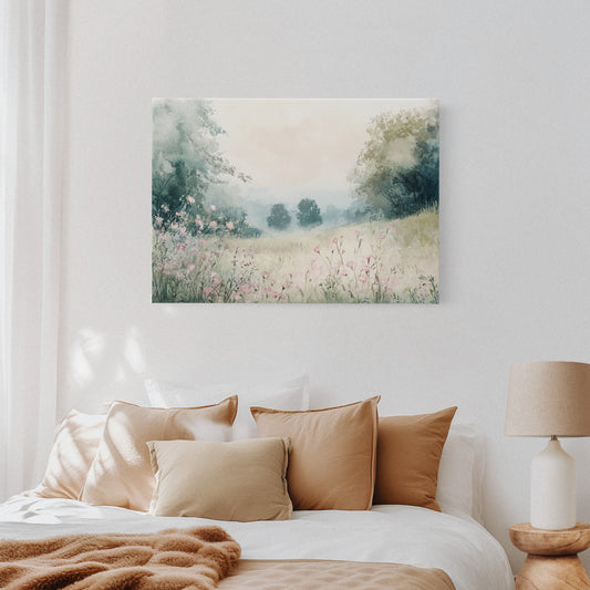 Dawn Awakens Wild Summer Meadows