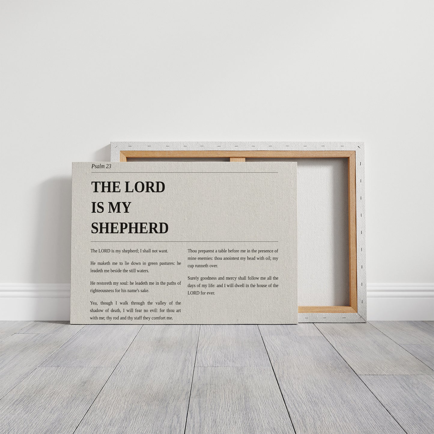 Psalm 23 Editorial Print