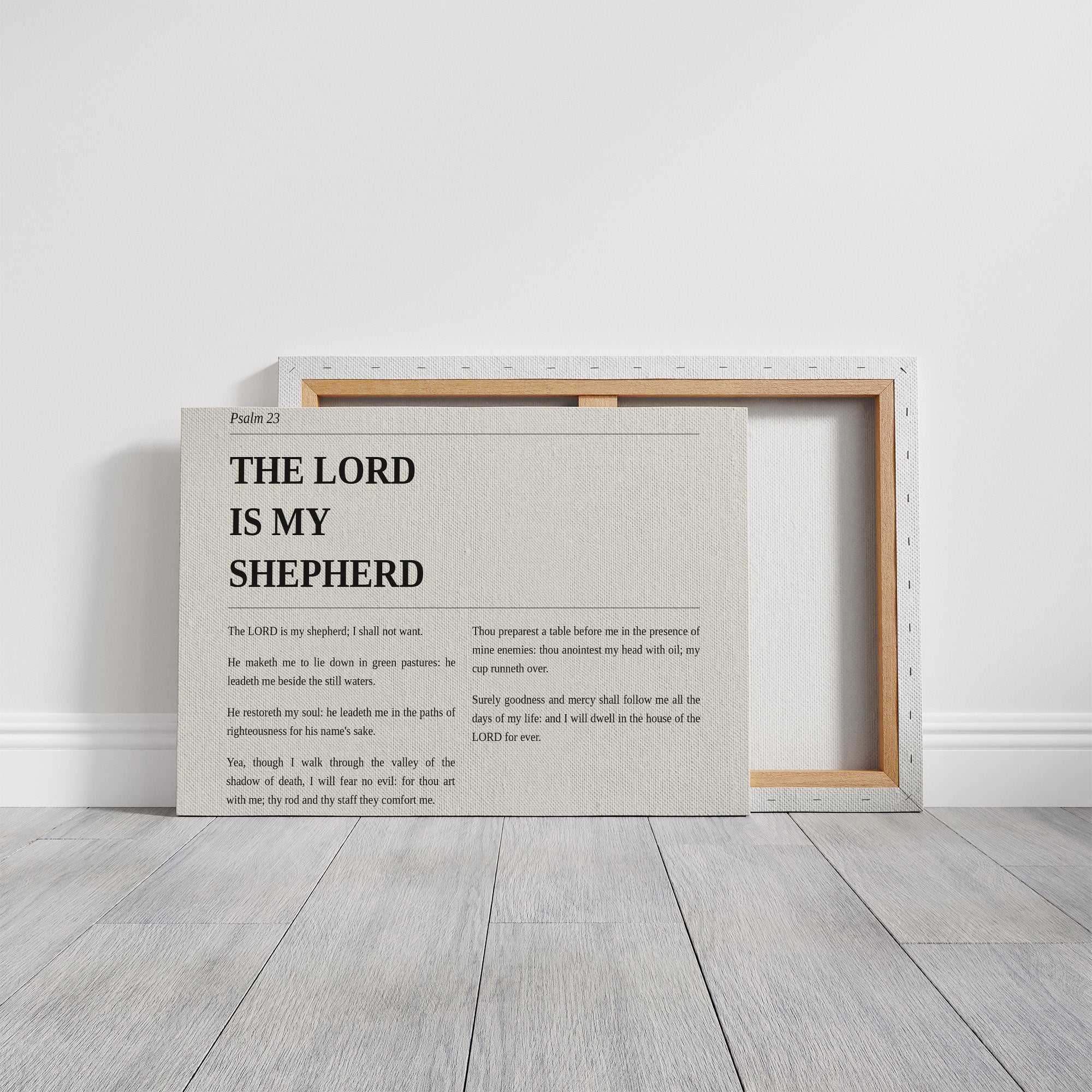 Psalm 23 Editorial Print