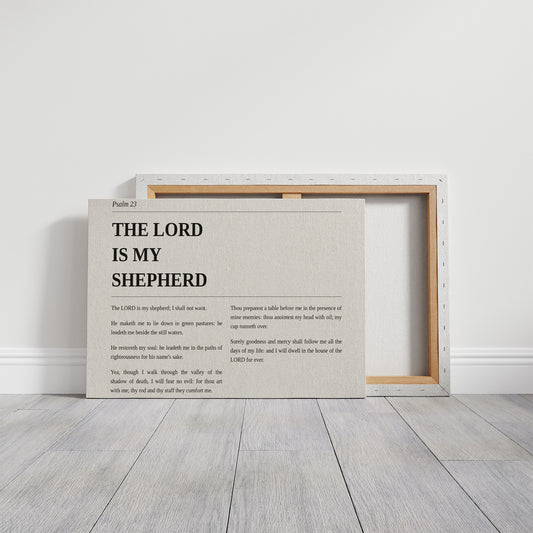 Psalm 23 Editorial Print