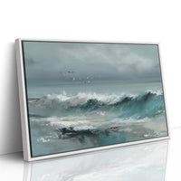 Teal Waves Call Ancient Mariners