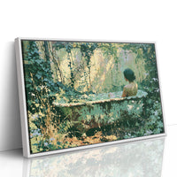 Solitude in the Garden Bath