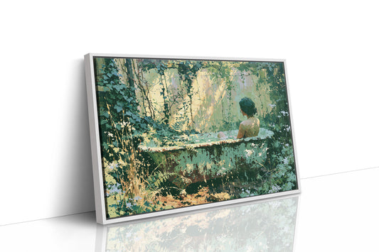 Solitude in the Garden Bath