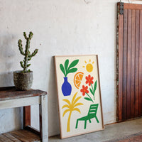 Sun Chair and Citrus Dreams