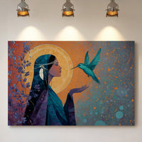 Sacred Dance Of Hummingbird Light