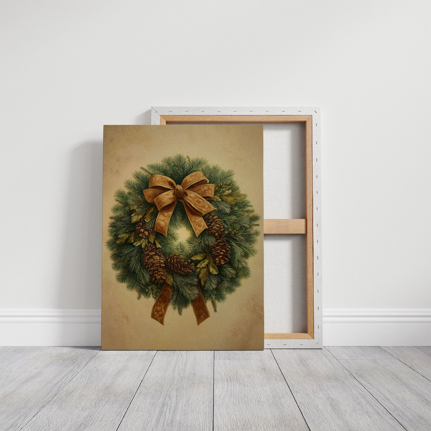Pine Garland Tells December Stories