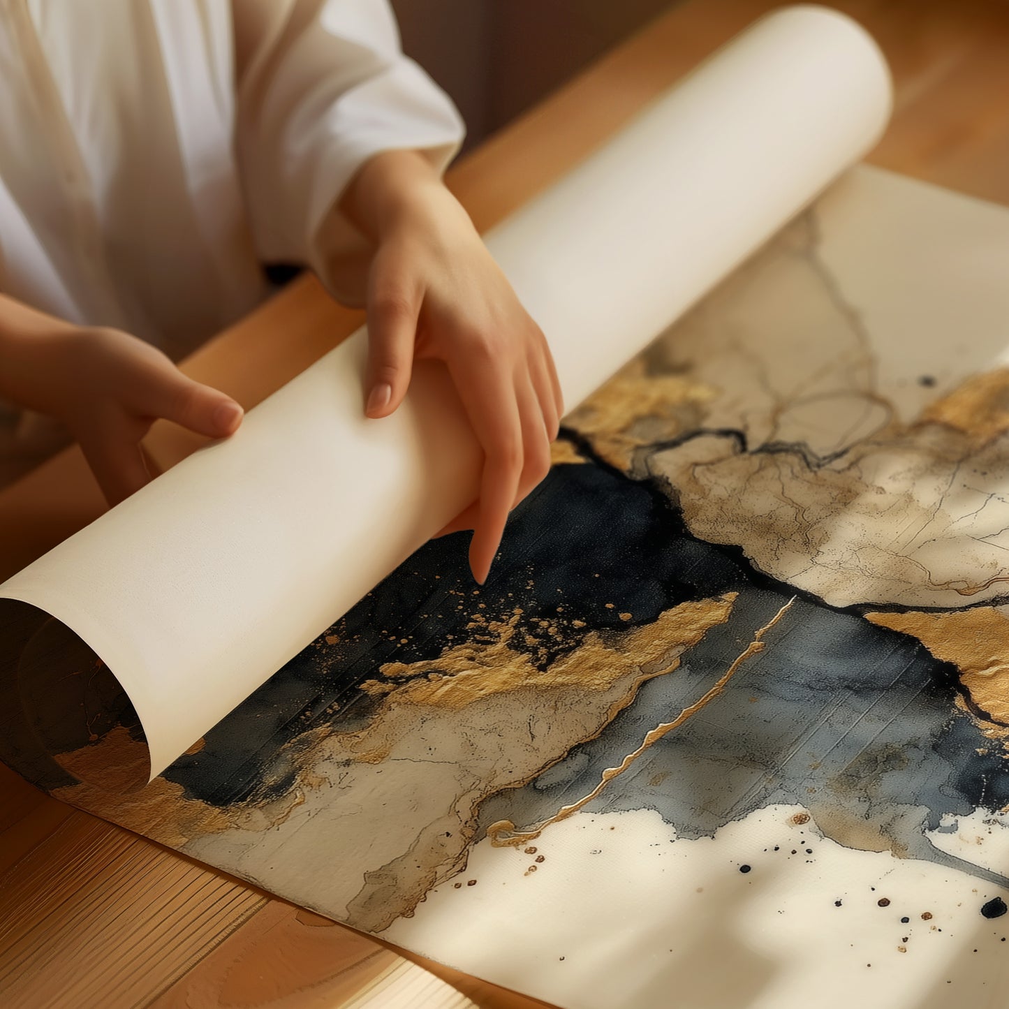 Earth's Veins Flow With Gold