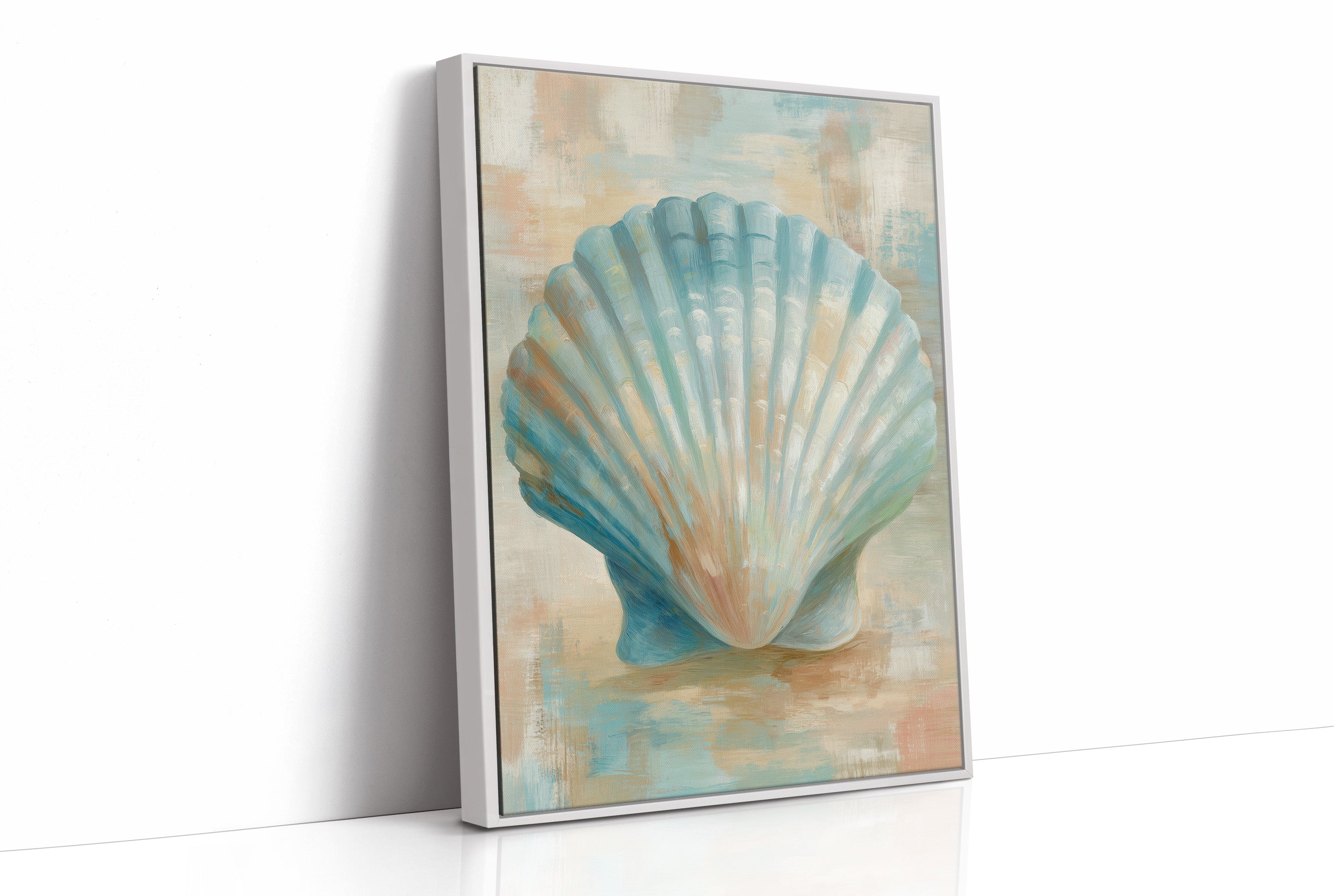 Coastal Memory In Aqua Tones