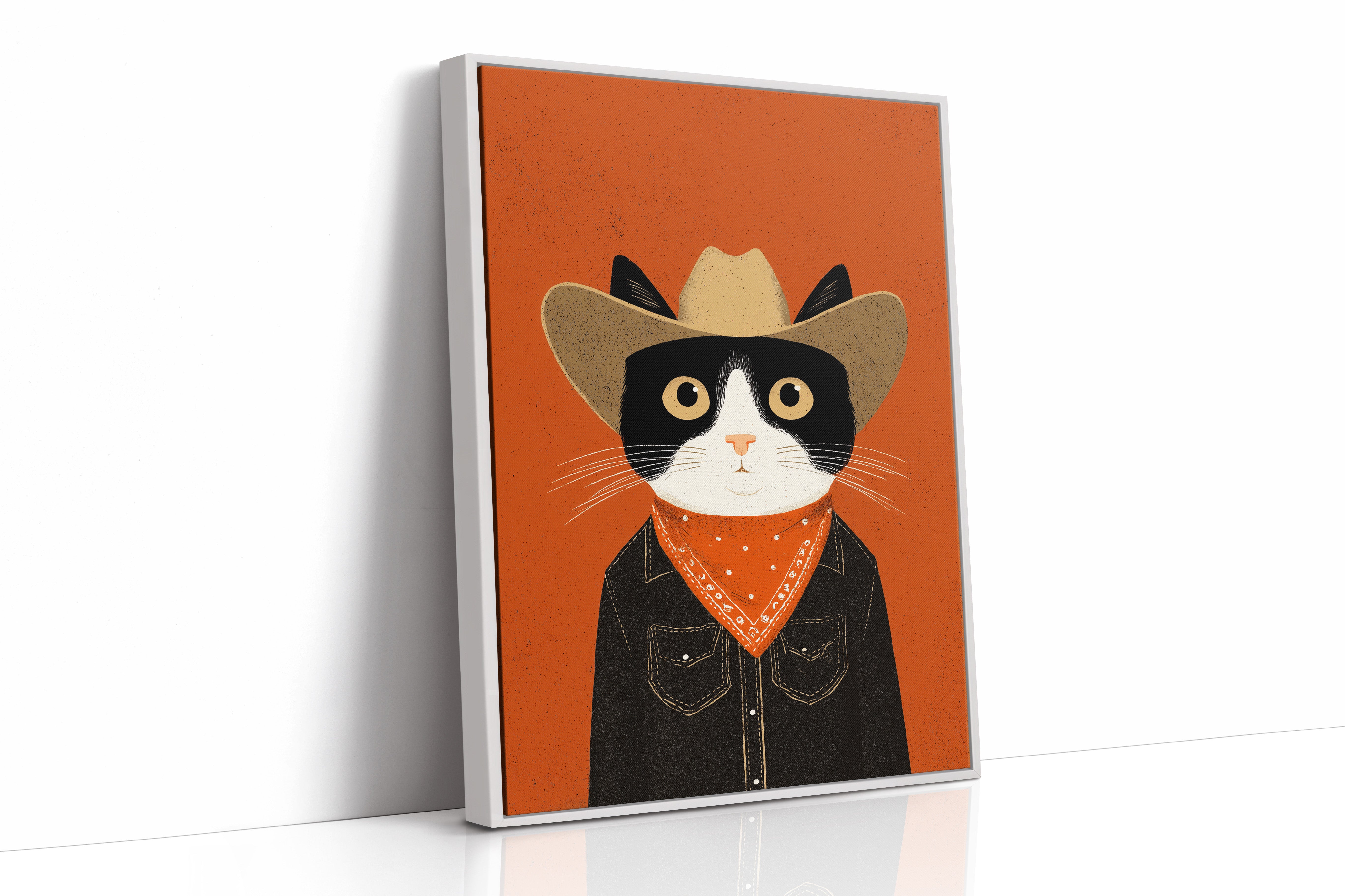 Bold Little Bandit Cat