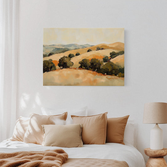 Golden Hills Carry Summer's Memory