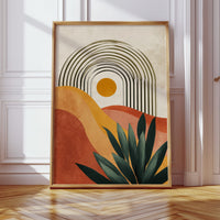 Hues of a Sunlit Horizon