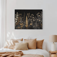 Midnight Garden Wears Golden Crown