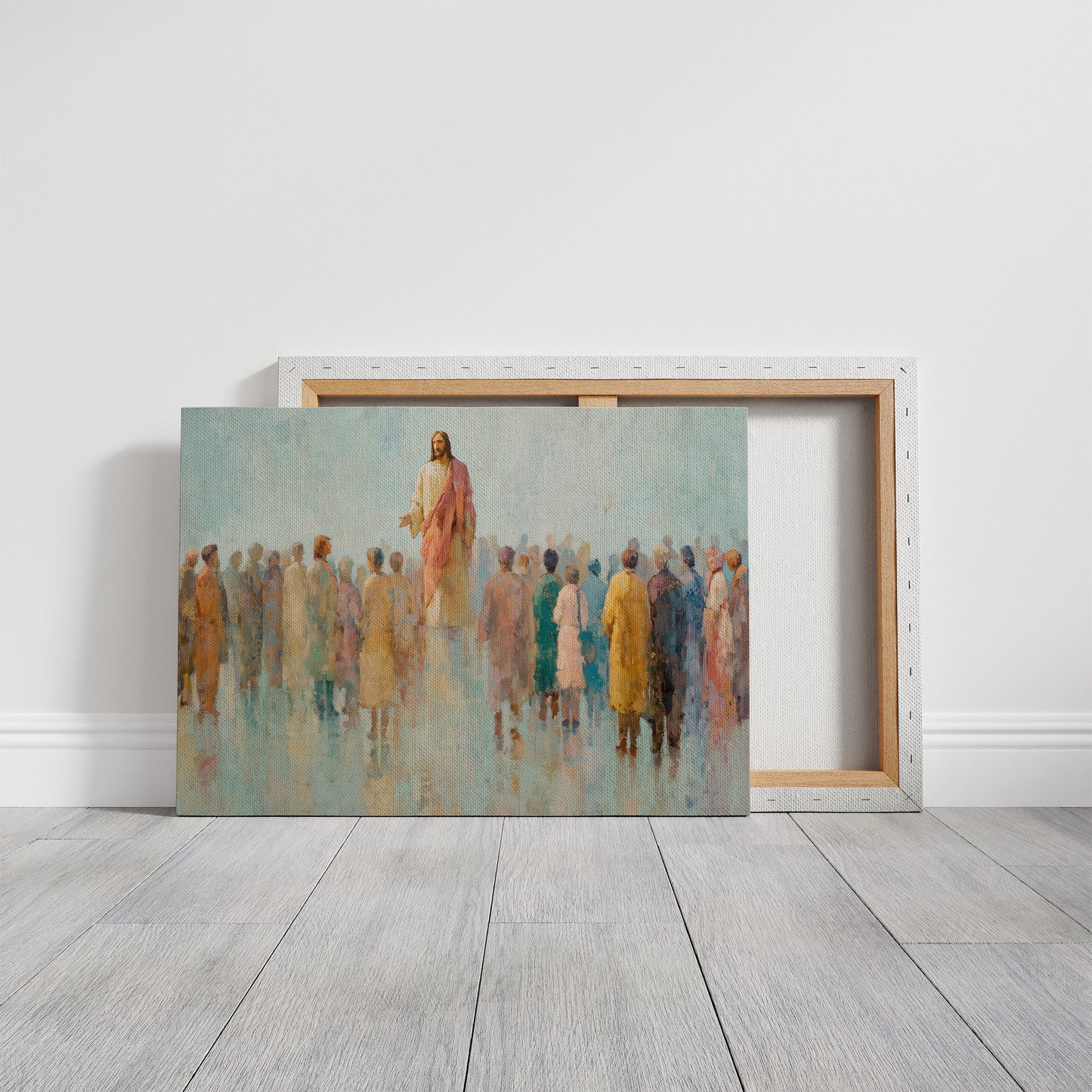 Gathered Among Soft Pastels