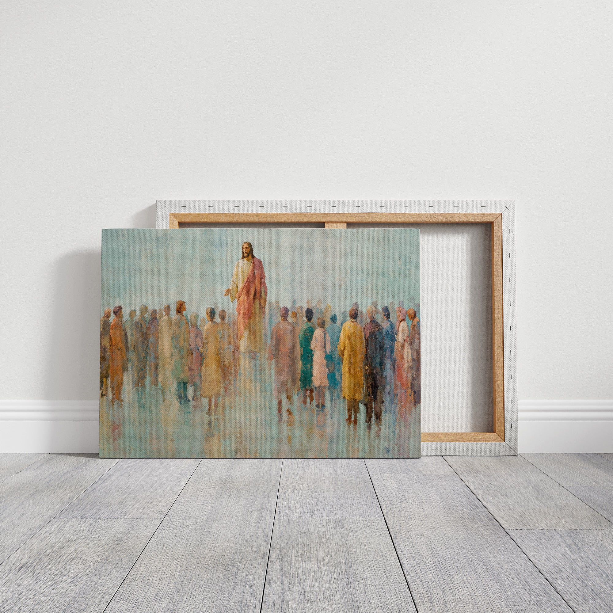 Gathered Among Soft Pastels