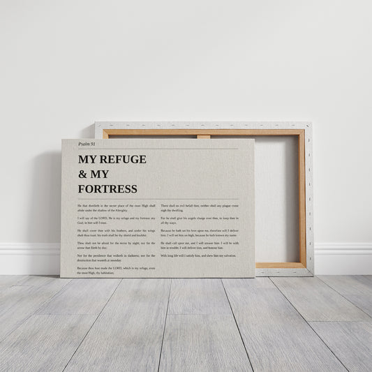Psalm 91 Editorial Print