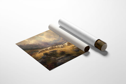 Shepherd's Path Through Mountain Mist