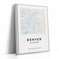 Denver, Mapped in Mint