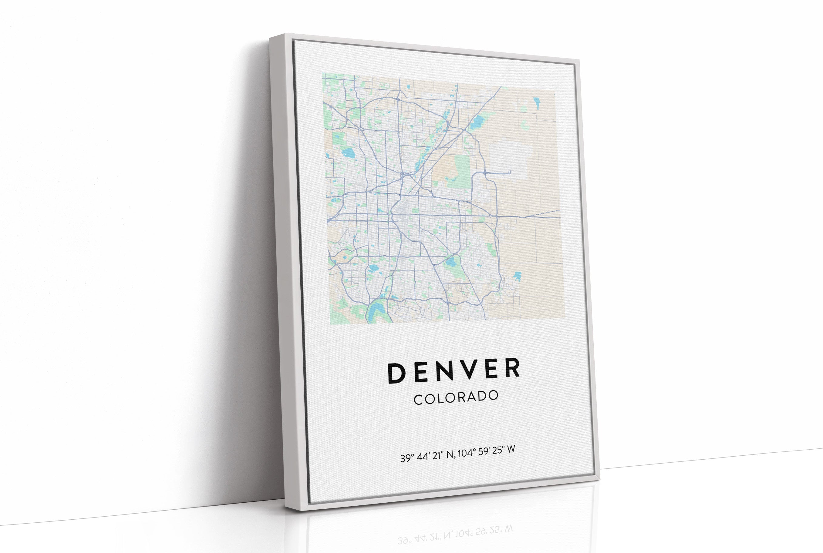 Denver, Mapped in Mint
