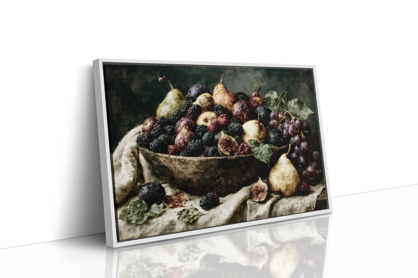 Harvest Bowl of Pears and Figs