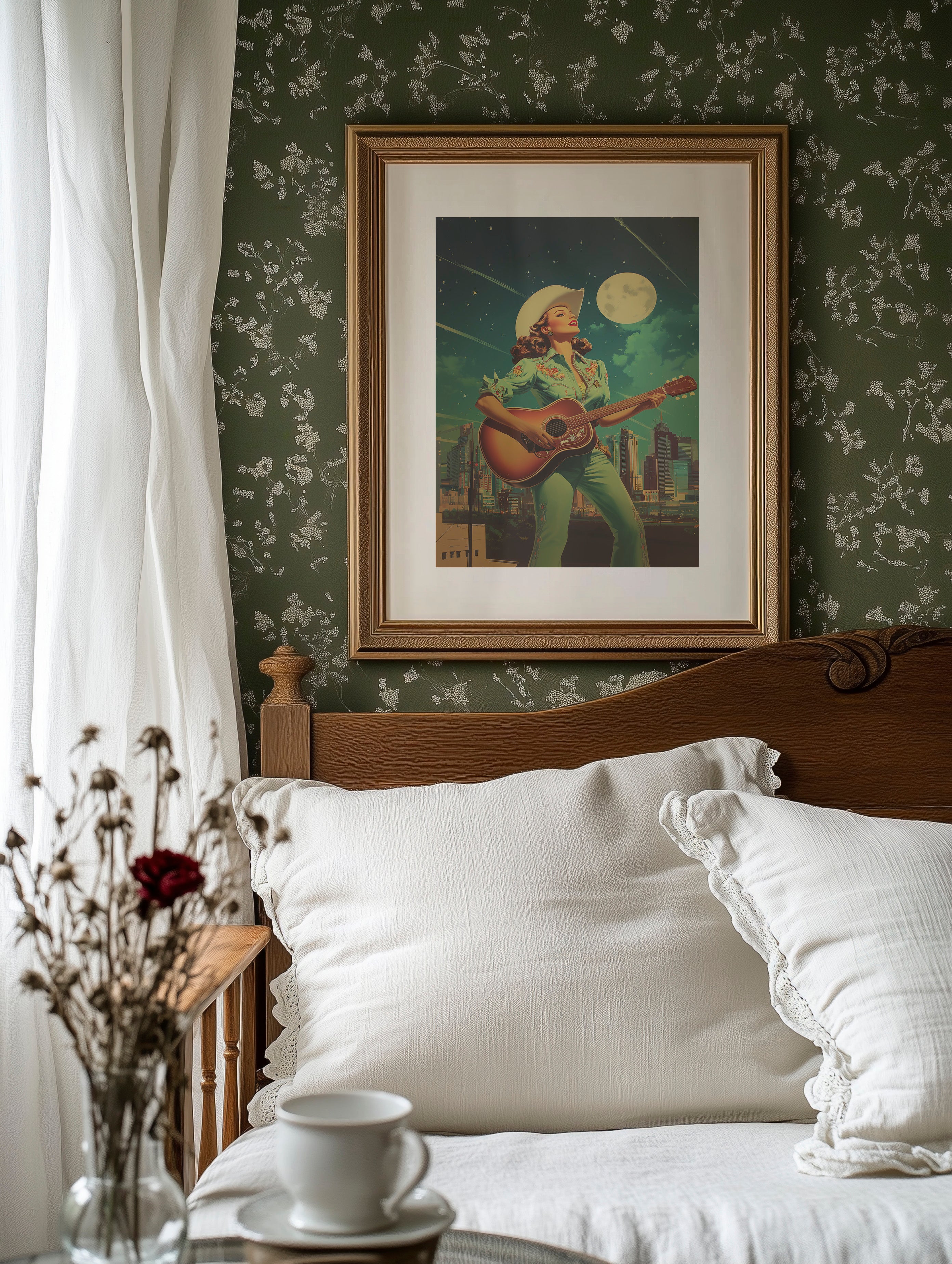 Moonlit Melodies Paint Nashville Green