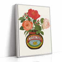 Roses in a Marmite Jar