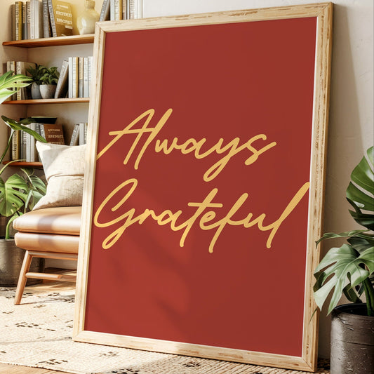 Autumn Letters Carry Simple Grace