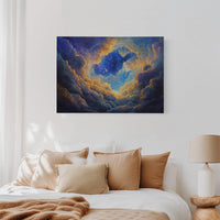 Heaven Opens Its Golden Gates